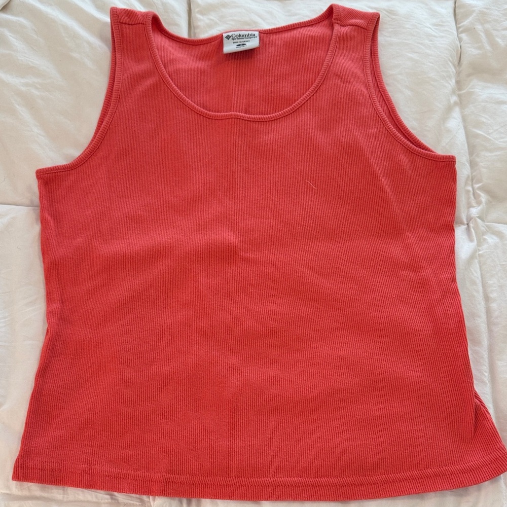 Columbia Women's Vibrant Coral Tank Top S